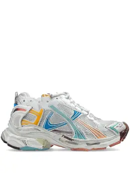 Balenciaga: Многоцветные кроссовки  Runner