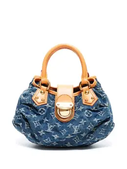 Louis Vuitton Pre-Owned: Голубая сумка 