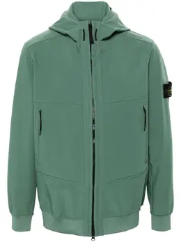 Stone Island: Зелёная куртка 