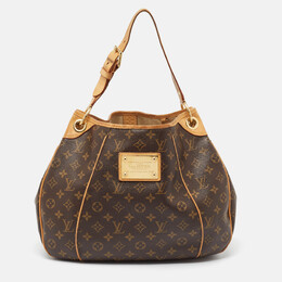Louis Vuitton: Коричневая сумка 