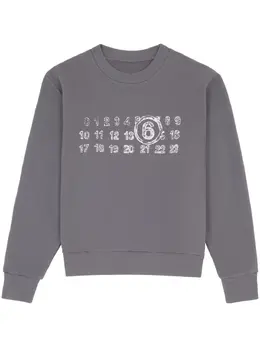 MM6 Maison Margiela: Свитшот с принтом 