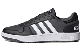 Adidas: Чёрные кроссовки  Hoops