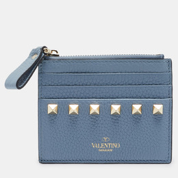 Valentino: Голубой картхолдер  Rockstud