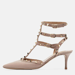 Valentino: Розовые туфли  Rockstud