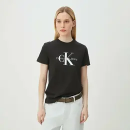 Calvin Klein Jeans: Чёрная футболка 