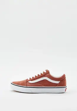 Vans: Коричневые кеды 