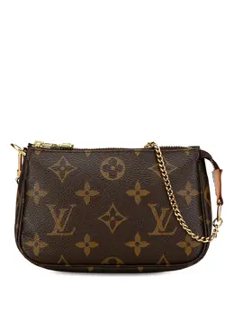 Louis Vuitton Pre-Owned: Коричневая сумка 