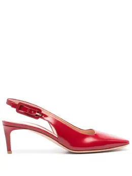 Gianvito Rossi: Красные туфли  Ric