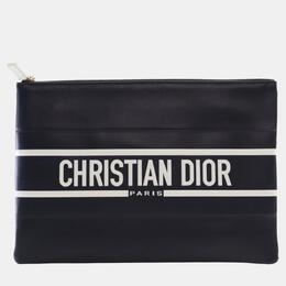 Dior: Чёрный клатч 