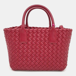 Bottega Veneta: Красная сумка  Cabat