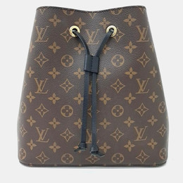 Louis Vuitton: Коричневая сумка 