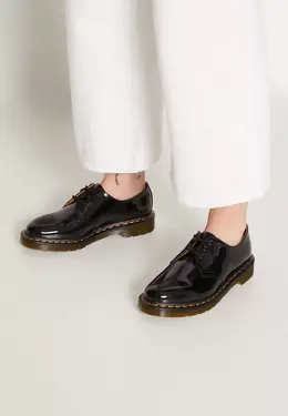 Dr. Martens: Чёрные ботинки 