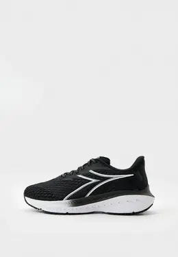 Diadora: Чёрные кроссовки 