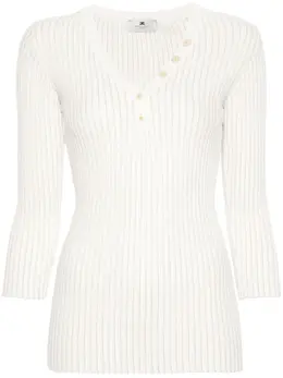 Elisabetta Franchi: Трикотажный свитер 