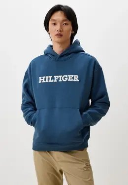 Tommy Hilfiger: Синяя толстовка 