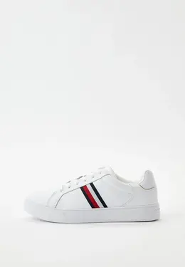 Tommy Hilfiger: Белые кеды 