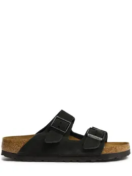 BIRKENSTOCK: Чёрные сандалии  Arizona