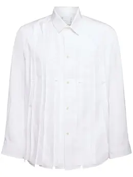 SACAI: Хлопковая рубашка 