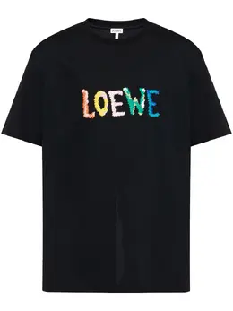 LOEWE: Чёрная футболка 