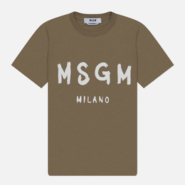 MSGM: Футболка с принтом 