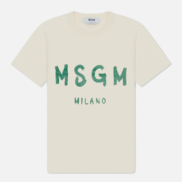 MSGM: Футболка с принтом 