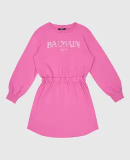 Balmain: Розовое платье 