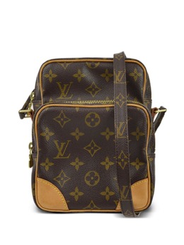 Louis Vuitton Pre-Owned: Коричневая сумка через плечо 