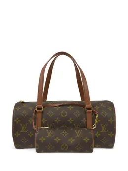 Louis Vuitton Pre-Owned: Коричневая сумка-шоппер 