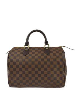 Louis Vuitton Pre-Owned: Коричневая сумка-шоппер 