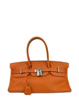 Hermès Pre-Owned: Оранжевая сумка-шоппер 