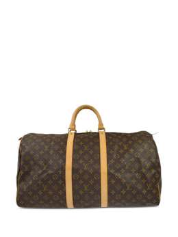 Louis Vuitton Pre-Owned: Коричневая сумка 