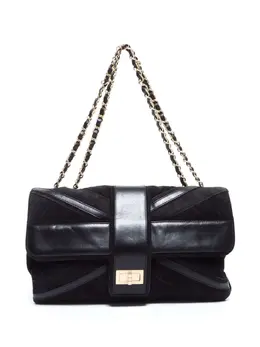 CHANEL Pre-Owned: Чёрная сумка 