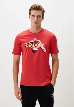 Diadora: Розовая футболка 