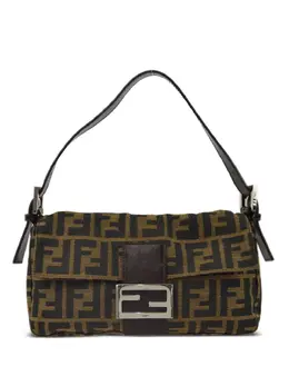 Fendi Pre-Owned: Коричневая сумка 