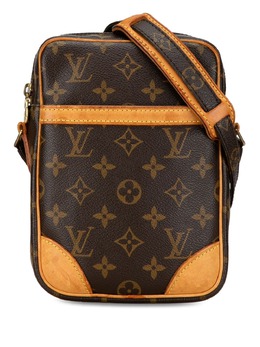 Louis Vuitton Pre-Owned: Коричневая сумка через плечо 