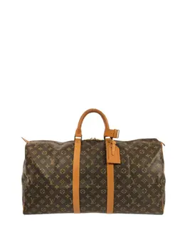 Louis Vuitton Pre-Owned: Коричневая сумка 