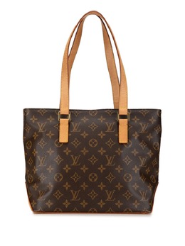 Louis Vuitton Pre-Owned: Коричневая сумка-шоппер 