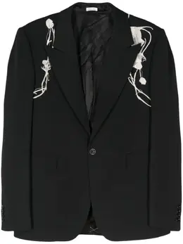Alexander McQueen: Чёрные пиджаки  Harness
