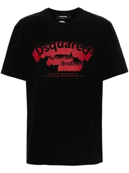 DSQUARED2: Футболка с принтом 