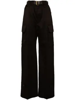 Saint Laurent: Тёмные брюки 