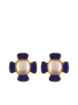 CHANEL Pre-Owned: Серьги 