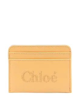 Chloé: Жёлтый картхолдер 