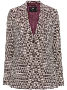 ETRO: Жаккардовый жакет 