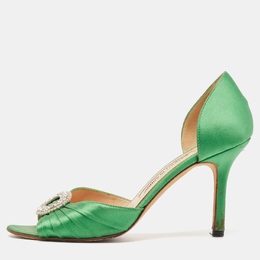 Manolo Blahnik: Зелёные туфли 