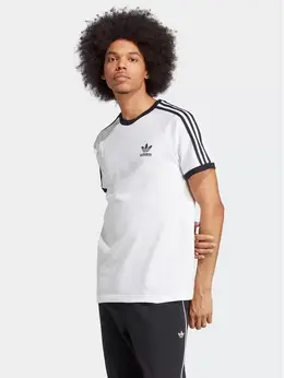 Adidas: Белая футболка 