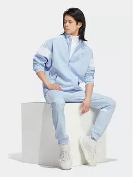 Adidas: Синяя толстовка 