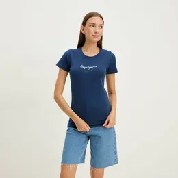 Pepe Jeans: Тёмная футболка 