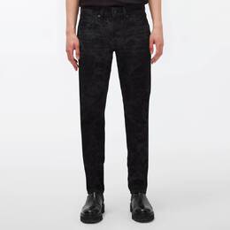 7 For All Mankind: Чёрные джинсы  Slimmy