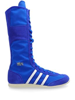 adidas: Голубые кроссовки 