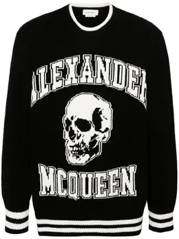 Alexander McQueen: Чёрный свитер 